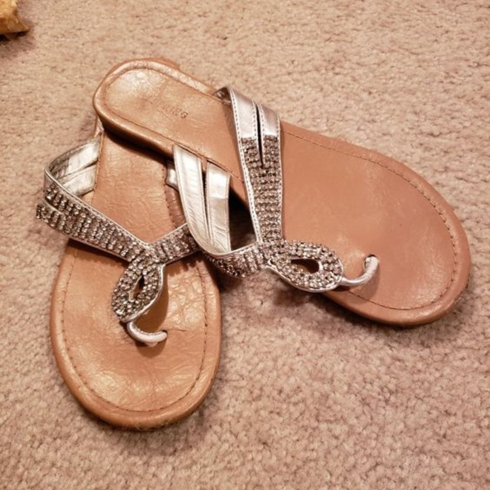 Rhinestone sandals